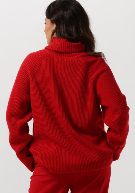 Rode VANILIA Trui OVERSIZED TURTLE SWEATER - large