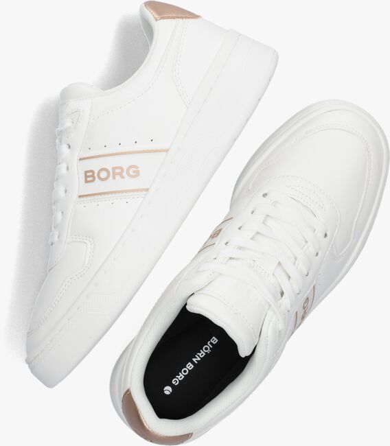 Witte BORG Lage sneakers DAMES | Omoda