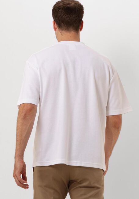 Witte SELECTED HOMME T-shirt SLHLOOSEOSCAR SS O-NECK TEE - large