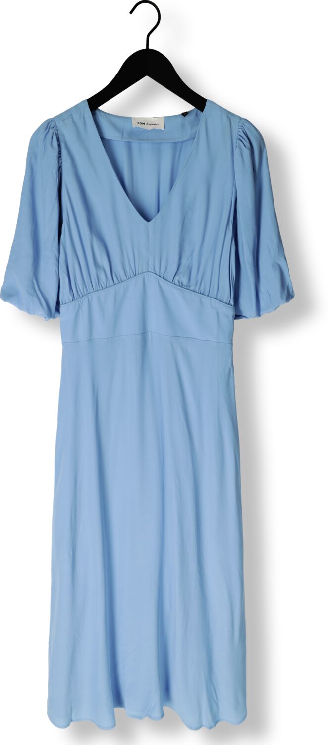 POM AMSTERDAM Dames Jurken Mediterranean Blue Dress Donkerblauw