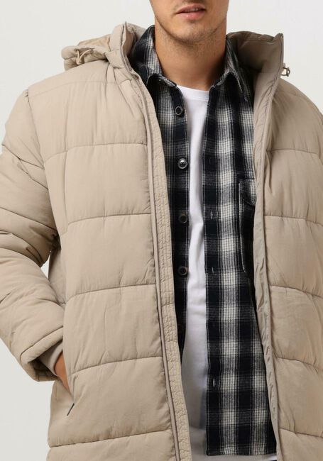 Gebroken wit SELECTED HOMME Gewatteerde jas SLHCOOPER PUFFER COAT W NOOS - large