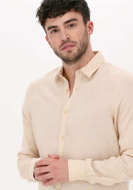 Zand & Casual overhemd REGULAR FIT GARMENT-DYED LINEN SHIRT | Omoda