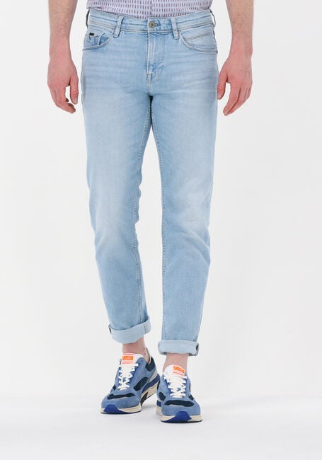 roman binding rietje Lichtblauwe VANGUARD Slim fit jeans V7 RIDER HIGH SUMMER BLUE | Omoda