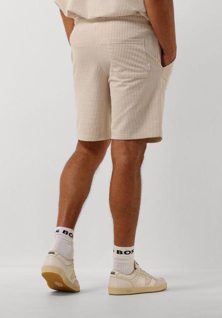 Taupe SELECTED HOMME Shorts SLHREGULAR-BEN SEERSUCKER JERSEY SHORTS - large