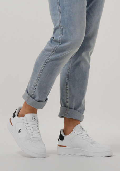 Witte POLO RALPH Lage sneakers MASTER CRT TOP | Omoda