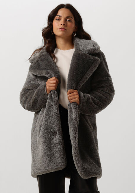 Grijze NOTRE-V Faux fur jas NV-ECRIN - large