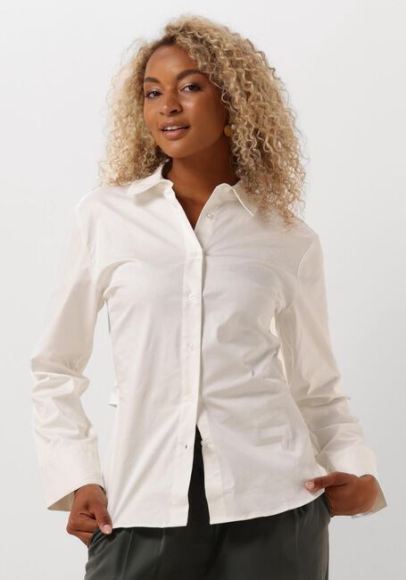 Witte MODSTRÖM Blouse HARRISONMD LONG SHIRT - large