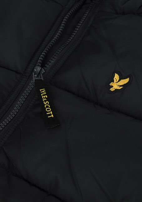 Zwarte LYLE & SCOTT Gewatteerde jas QUILTED PUFFER COAT - large