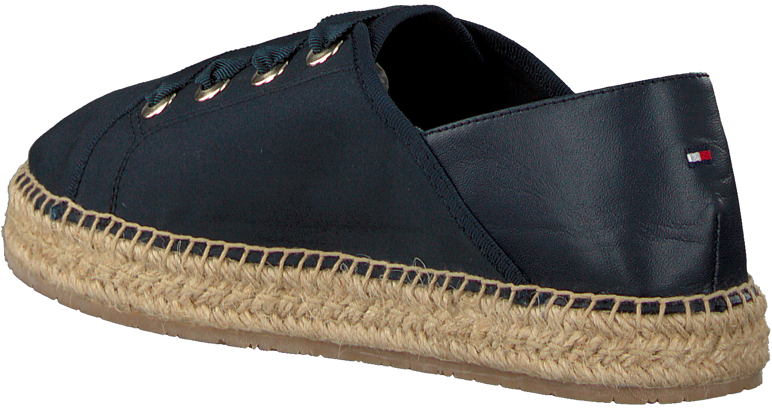 Blauwe TOMMY HILFIGER Espadrilles FLAT ESPADRILLE | Omoda