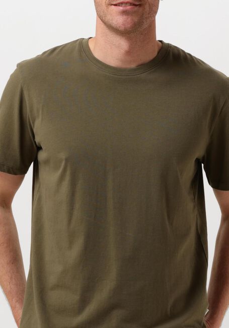 Groene SELECTED HOMME T-shirt SLHASPEN SS O-NECK TEE - large