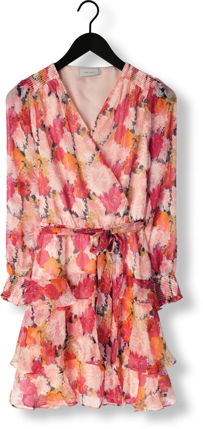 NEO NOIR Dames Jurken Dennie Maxi Flower Dress Roze