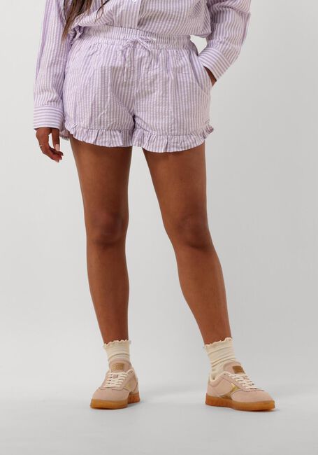 Lila COLOURFUL REBEL Shorts SENSA STRIPED RUFFLE SHORT - large