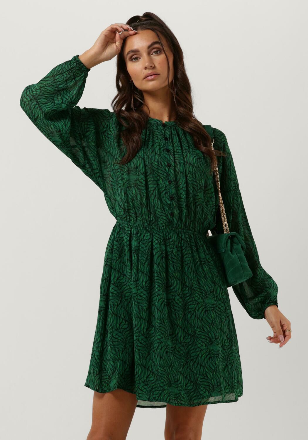 Groene cheap jurk bruiloft