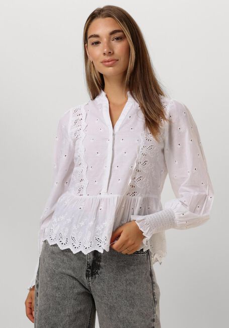 Witte NEO NOIR Blouse MAVIANA EMB BLOUSE - large