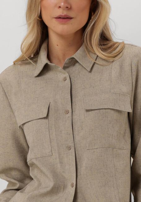 Beige MODSTRÖM Blouse KALEMMD SHIRT - large