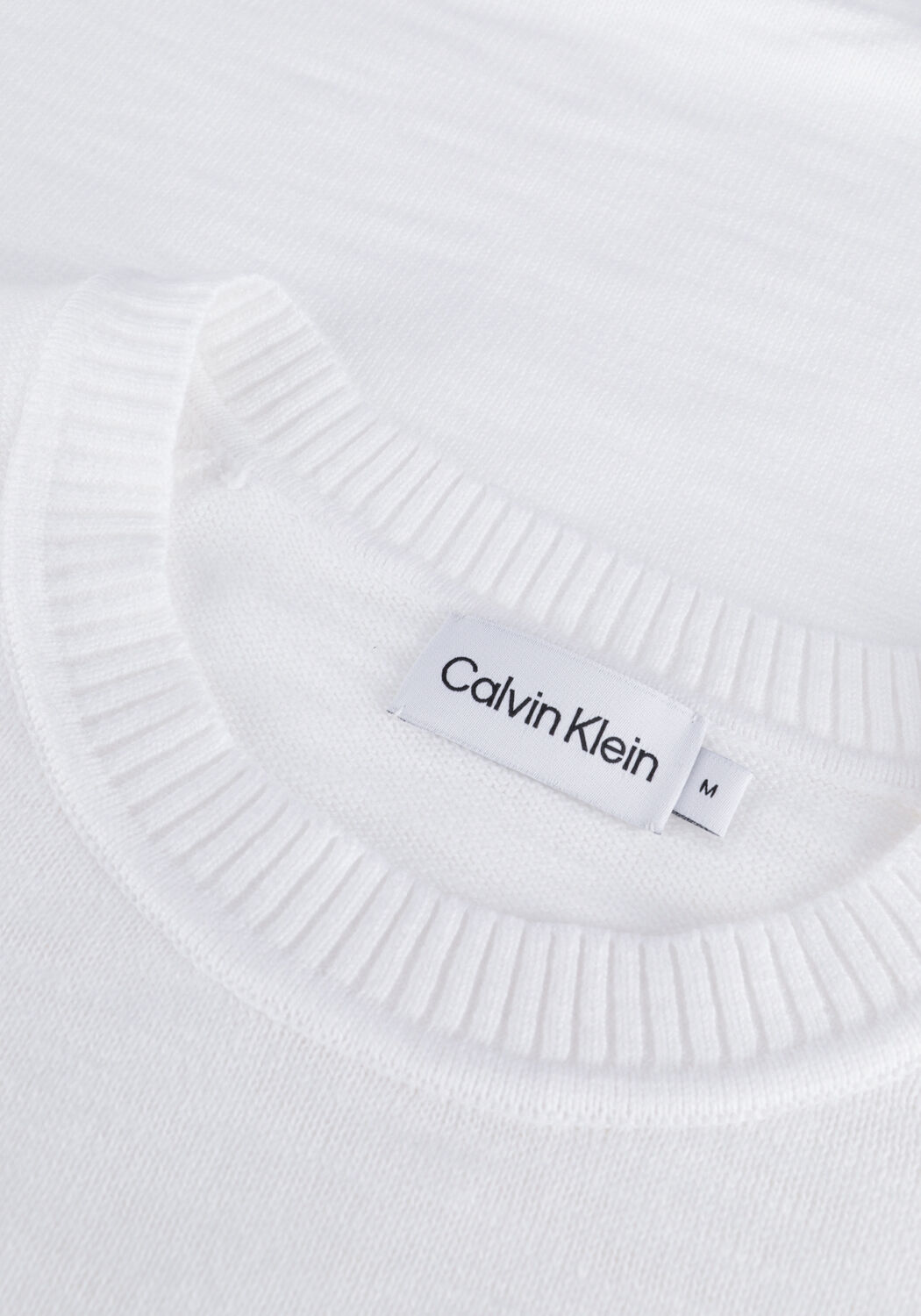 Witte calvin klein outlet trui