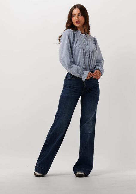 Blauwe 7 FOR ALL MANKIND Flared jeans MODERN DOJO SOHO DARK - large