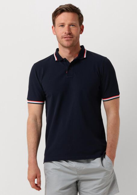 Blauwe SUNDEK Polo M4S091 BRICE POLO - large