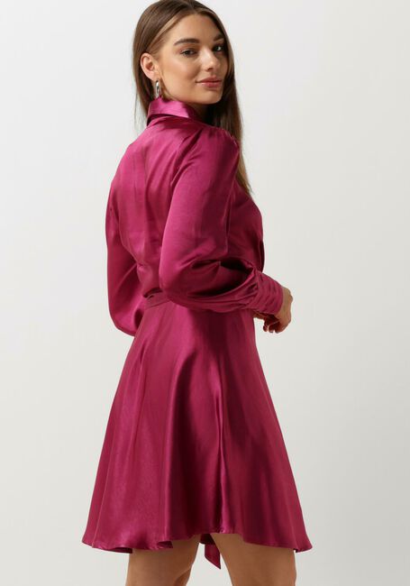 Roze NOTRE-V Mini jurk NV-DORIS SATIN DRESS - large