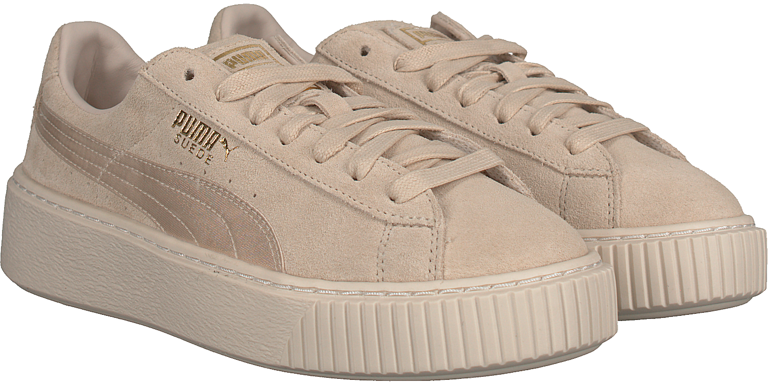 puma beige sneakers