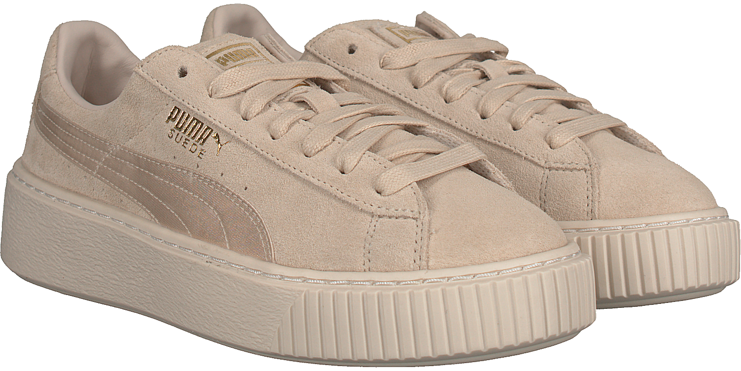 puma beige sneakers