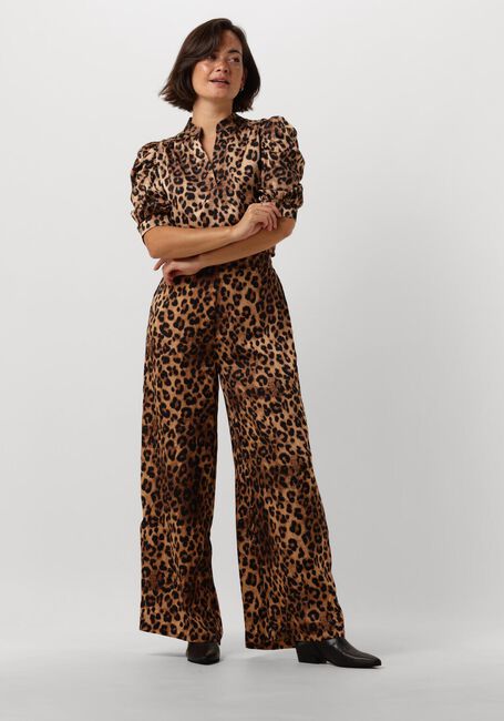 Leopard NEO NOIR Wijde broek AVIE LEO PANTS - large