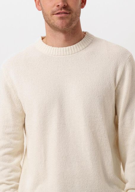 Beige SELECTED HOMME Trui SLHNEIL LS KNIT NEPS CREW NECK - large