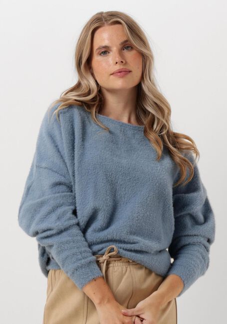 Blauwe NUKUS Trui MATILDE PULLOVER SOFT - large