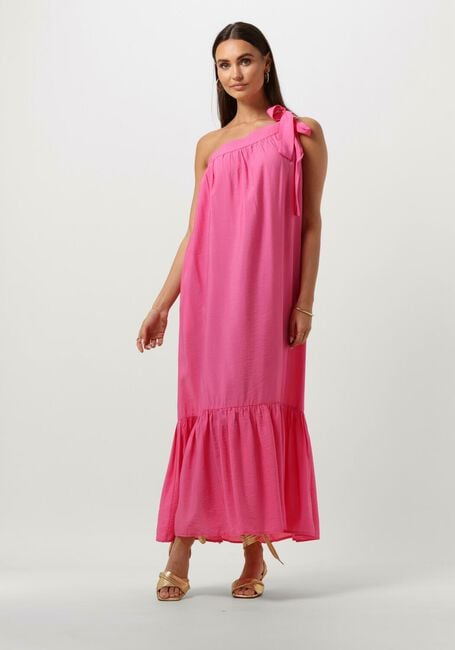 Fuchsia CO'COUTURE Maxi jurk CALLUM ASYM DRESS - large