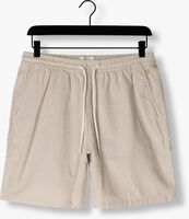 Taupe PURE PATH Korte broek SEERSUCKER SHORT WITH CORDS AND FRONT POCKETS