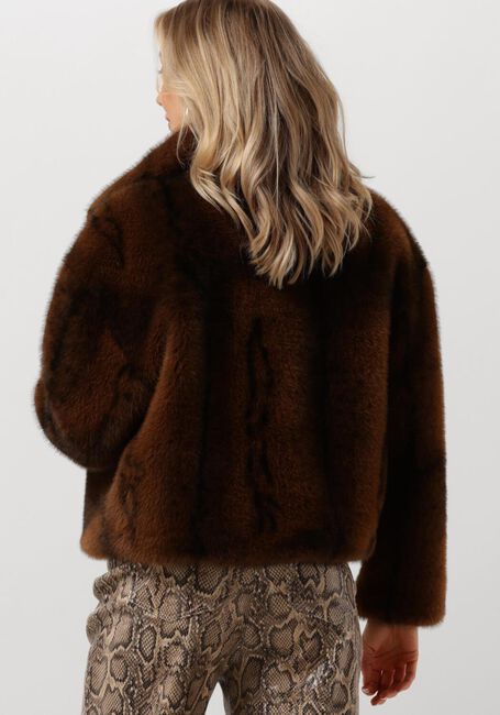 Bruine SILVIAN HEACH Faux fur jas GPA24104PL - large