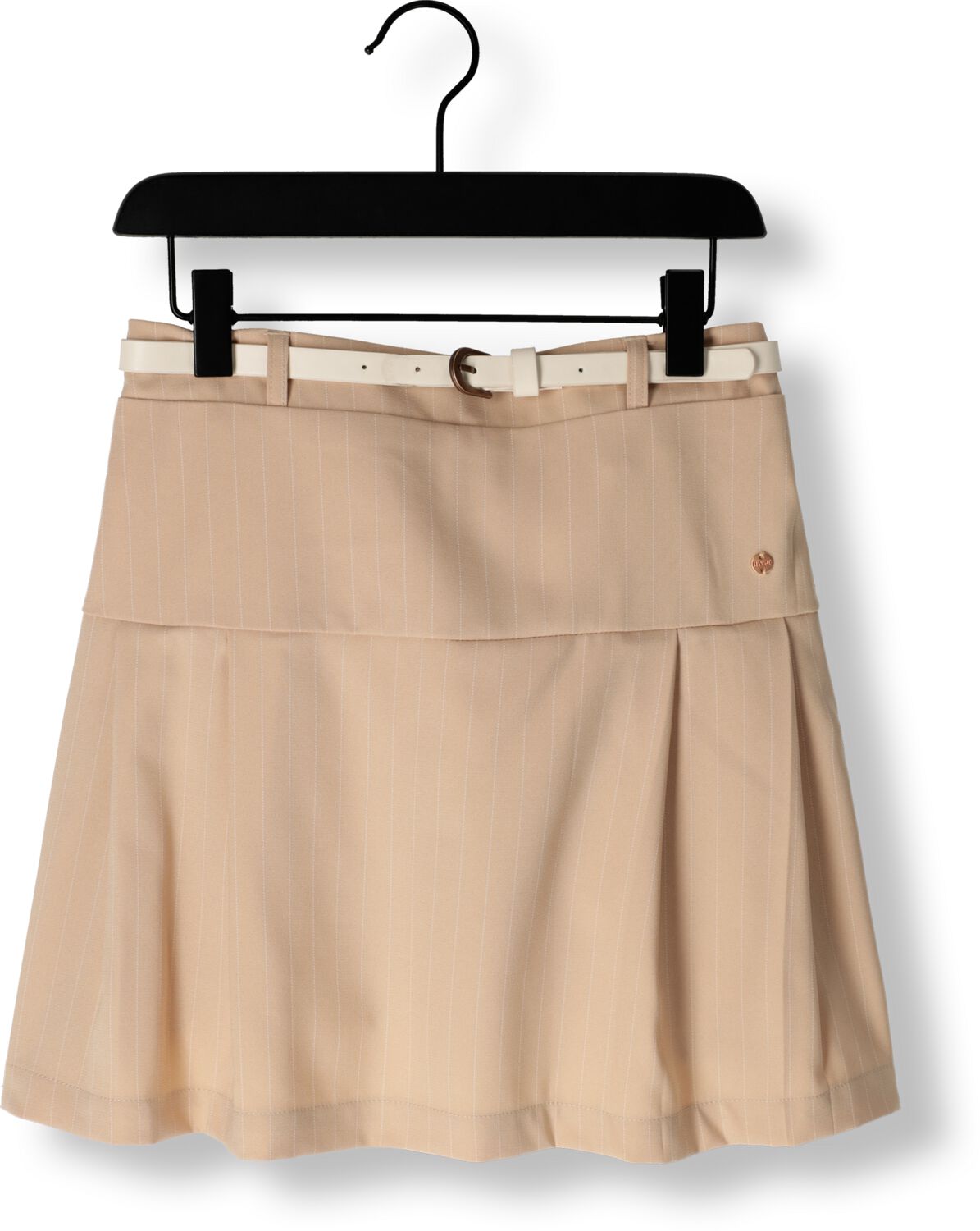 NOBELL Meisjes Rokken Nimmy Pinstripe Skirt With Belt Zand