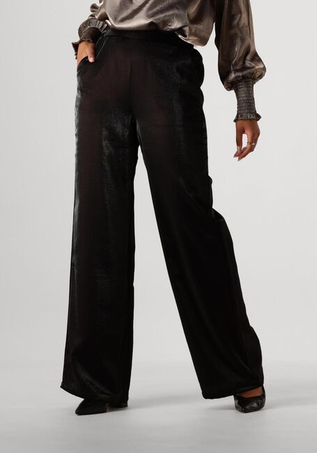 Zwarte NUKUS Pantalon JOSEPHINE PANTS SHINY - large