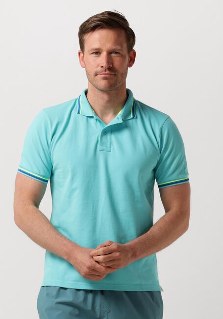 Blauwe SUNDEK Polo M4S091 BRICE POLO - large