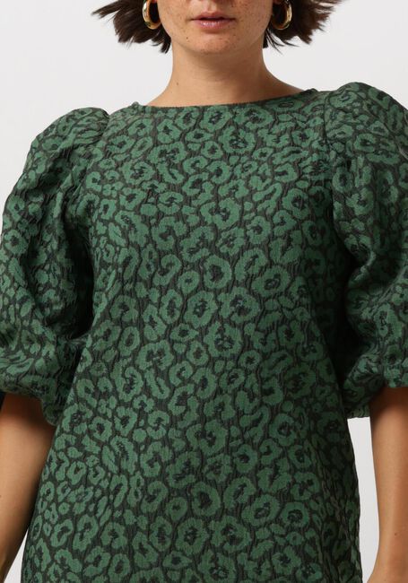 Groene BY-BAR Mini jurk ZASU LEO DRESS - large