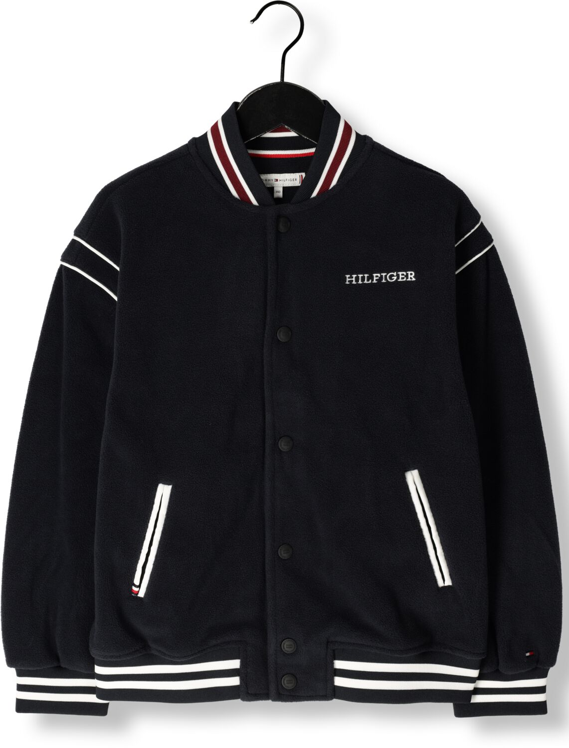 TOMMY HILFIGER Jongens Jassen U Polar Fleece Bomber Blauw