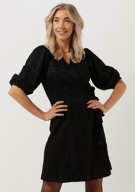 Kangoeroe Ongepast Speciaal Zwarte SELECTED FEMME Mini jurk SLFDONNA-SIV 3/4 SHORT DRESS | Omoda
