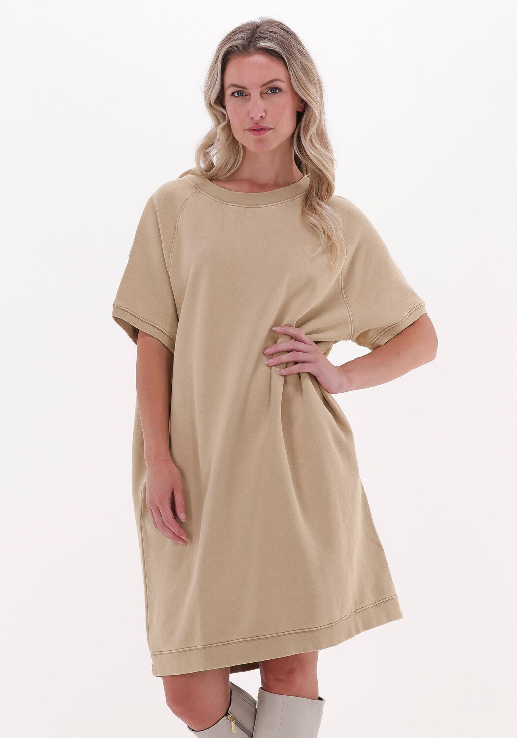 ecru 10days mini jurk oversized dress