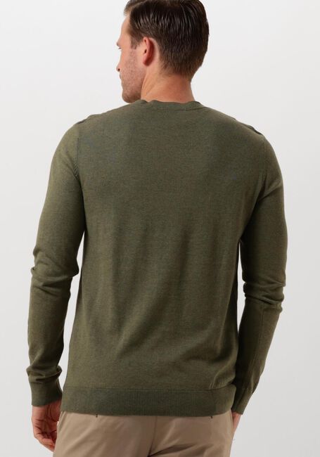 Groene SELECTED HOMME Trui SLHBERG CREW NECK NOOS - large