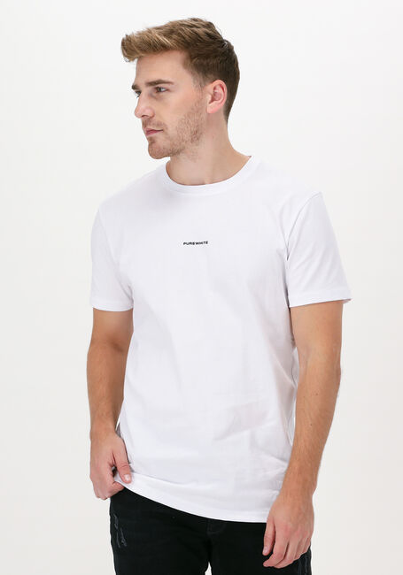 Witte PURE PATH T-shirt PURE LOGO TEE - large