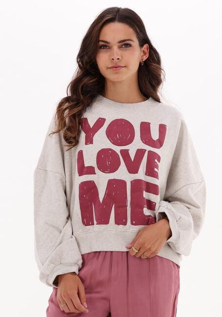 Creme 10DAYS Sweater SWEATER YOU LOVE ME - large