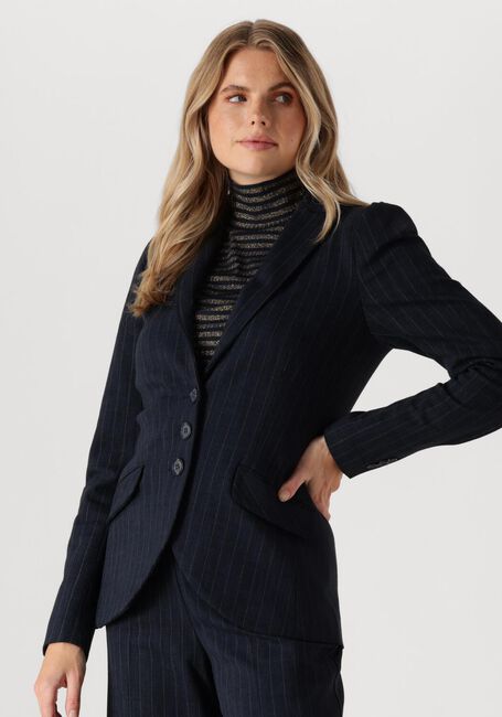 Blauwe SUMMUM Blazer BLAZER PUNTO VINTAGE STRIPE - large