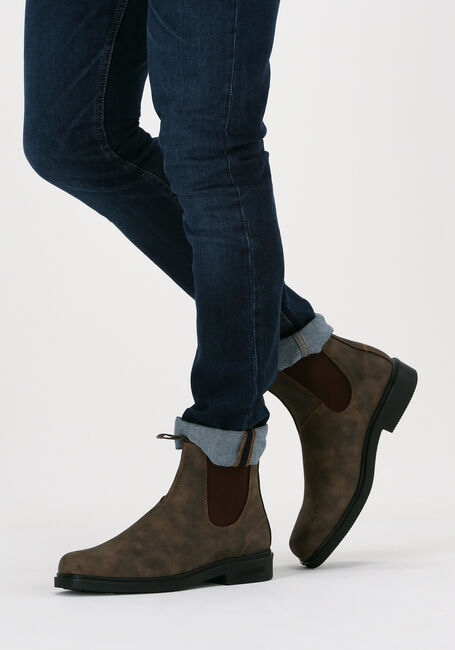 Bruine BLUNDSTONE Chelsea boots DRESS BOOT | Omoda