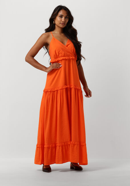 Oranje Y.A.S. Maxi jurk YASSYMILLA STRAP MAXI DRESS - large