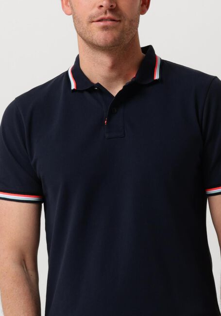 Blauwe SUNDEK Polo M4S091 BRICE POLO - large