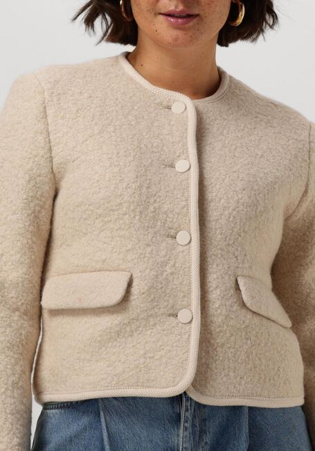 Beige MSCH COPENHAGEN Jack MSCHCAILANA JACKET - large