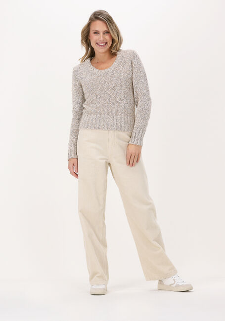 Beige VANILIA Trui SEQUENCE KNIT - large