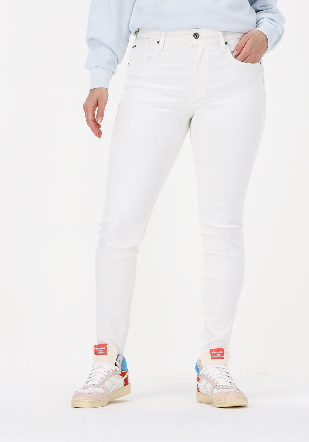 G star cheap witte jeans dames