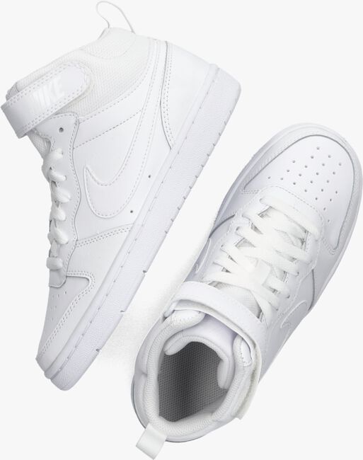Nationale volkstelling typist Indica Witte NIKE Hoge sneaker COURT BOROUGH MID 2 (GS) | Omoda