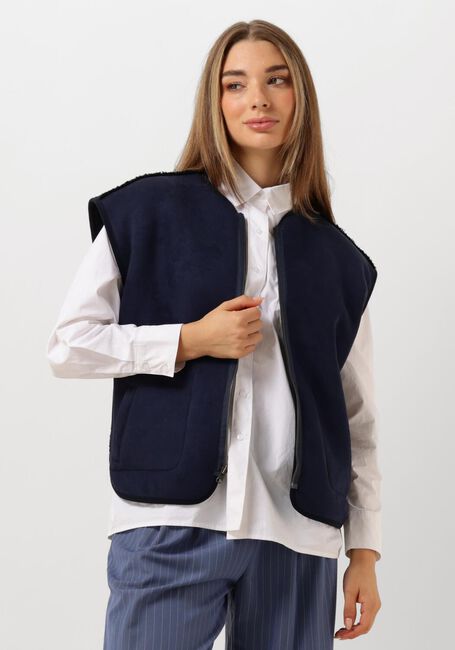 Blauwe CIRCLE OF TRUST Gilet JAYDEE GILET - large